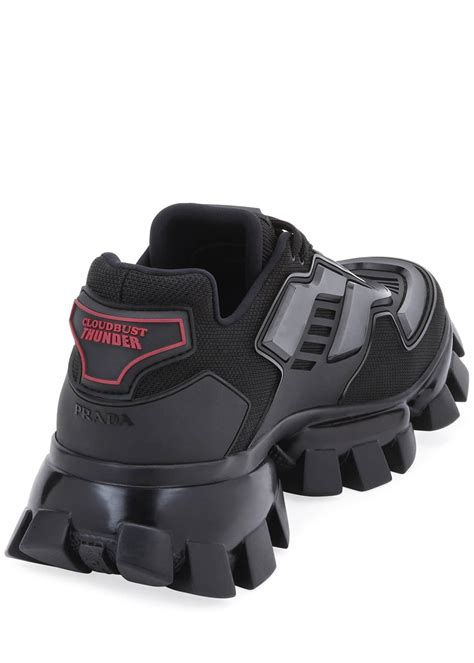 prada cloudbust thunder black and yellow|Prada cloudbust men's black.